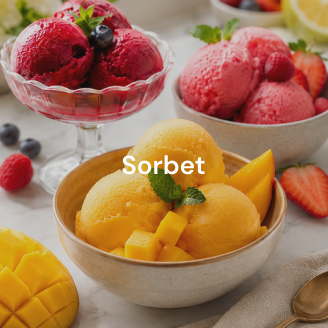 Fruit sorbet