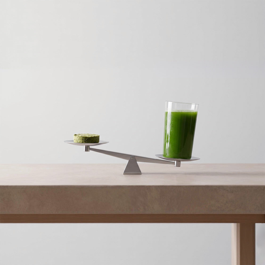 Green juice and dry pulp balanced to show higher juice yield